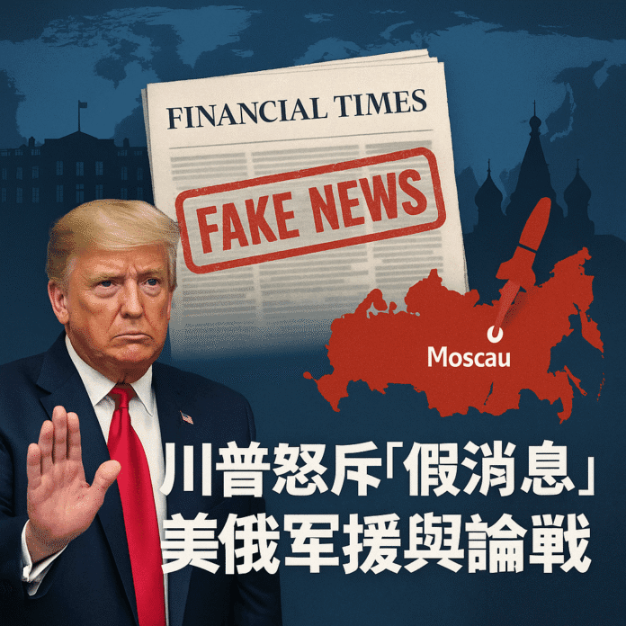 川普斥責媒體假新聞