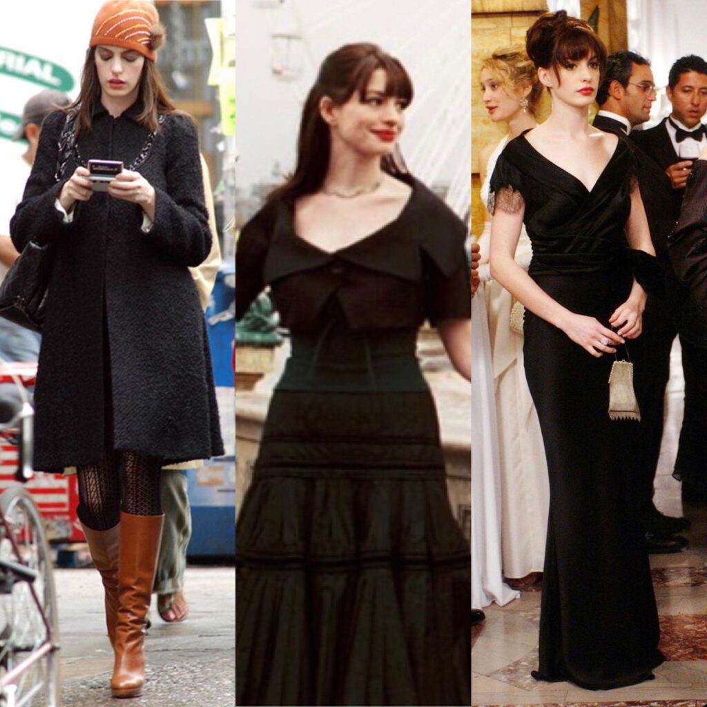 anne hathaway original outfits reddit
