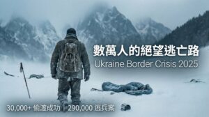 ukraine men flee war border crisis 2025 1