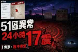 51區24小時連環17震
