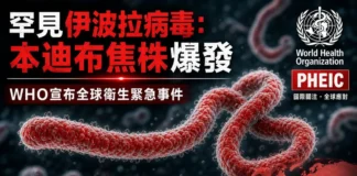 2026年5月，剛果民主共和國東部爆發本迪布焦型伊波拉病毒疫情。面對病毒潛伏數週後才被發現的嚴峻情況，世界衛生組織（WHO）已正式宣佈此事件為「國際關注的突發公共衛生事件」（PHEIC），全球防疫體系正緊急調度資源，以應對這場在衝突頻繁地區蔓延的公共衛生危機。