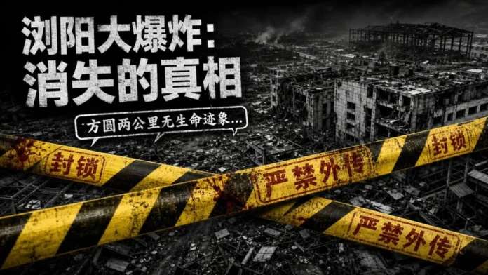 瀏陽煙花廠爆炸黑幕