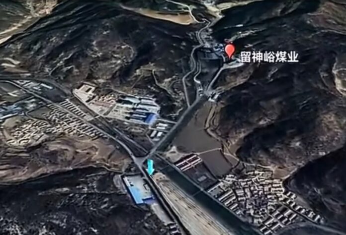 shanxi-qinyuan-coal-mine 中國山西省長治市留神峪煤礦爆炸釀90死,同在山西省的大同市廢棄煤礦也坍塌引發規模3.2地震。留神峪煤礦位置示意圖。