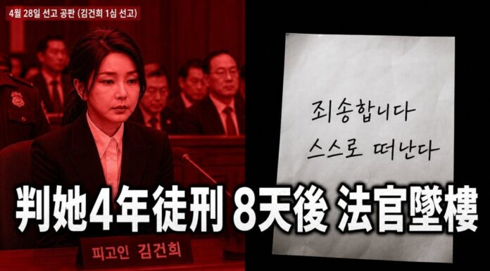 金建希案二審法官身亡