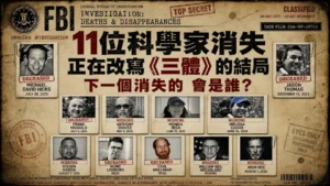 11位美國科學家神祕消失｜現實版《三體》清除計畫全紀錄