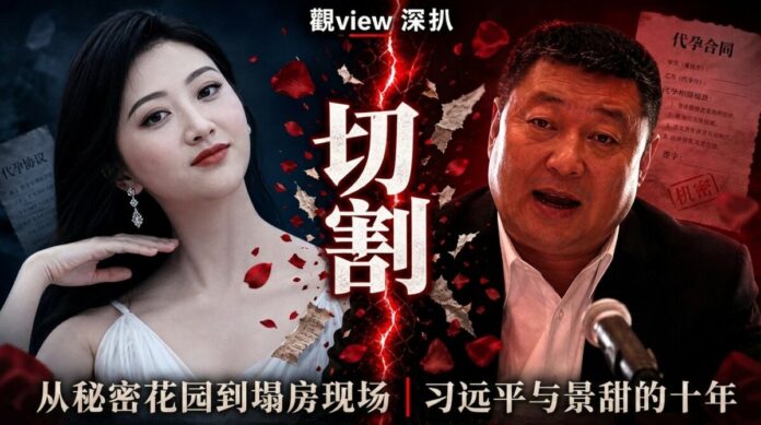 xi-yuanping-jingtian 習遠平與景甜的十年切割:從中南海秘密花園到代孕風波塌房現場深度解析